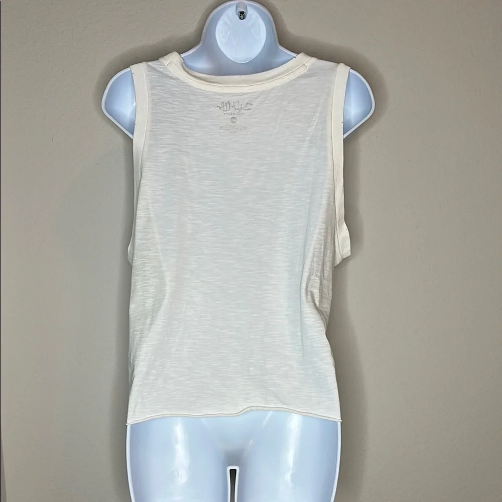 Salt Life Women's White Tank Top with Colorful Graphic - Picture 3 of 3